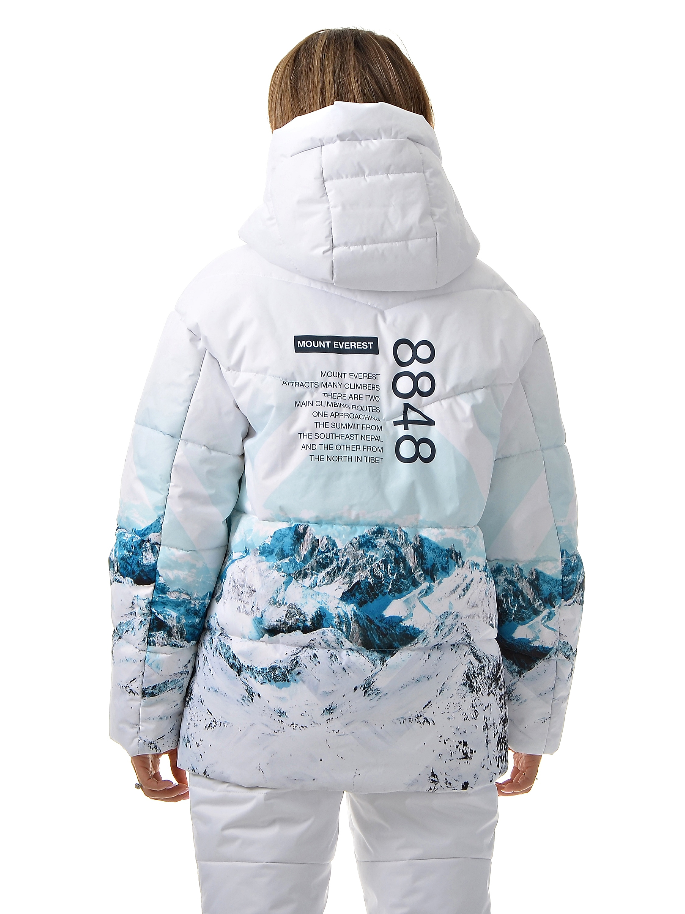 Куртка М-545 горы белая